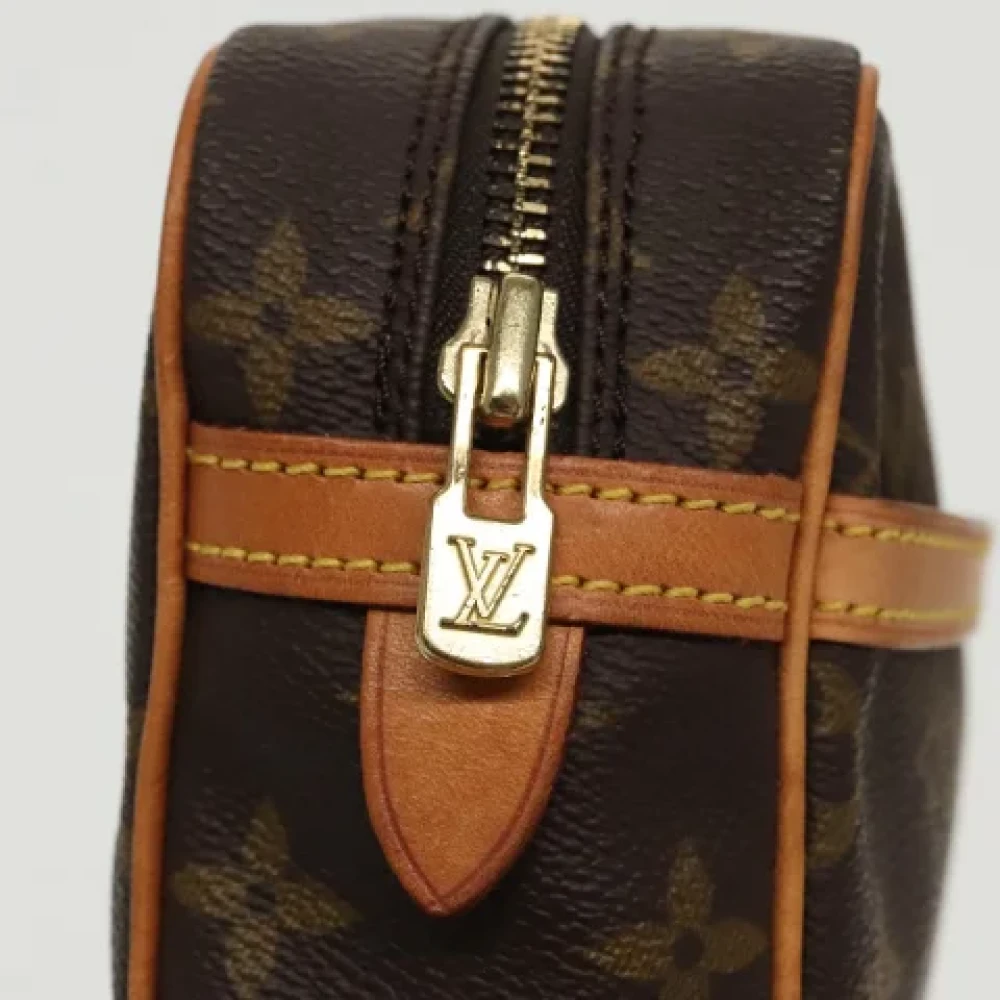 Louis Vuitton Vintage Pre-owned Canvas clutches Brown Dames