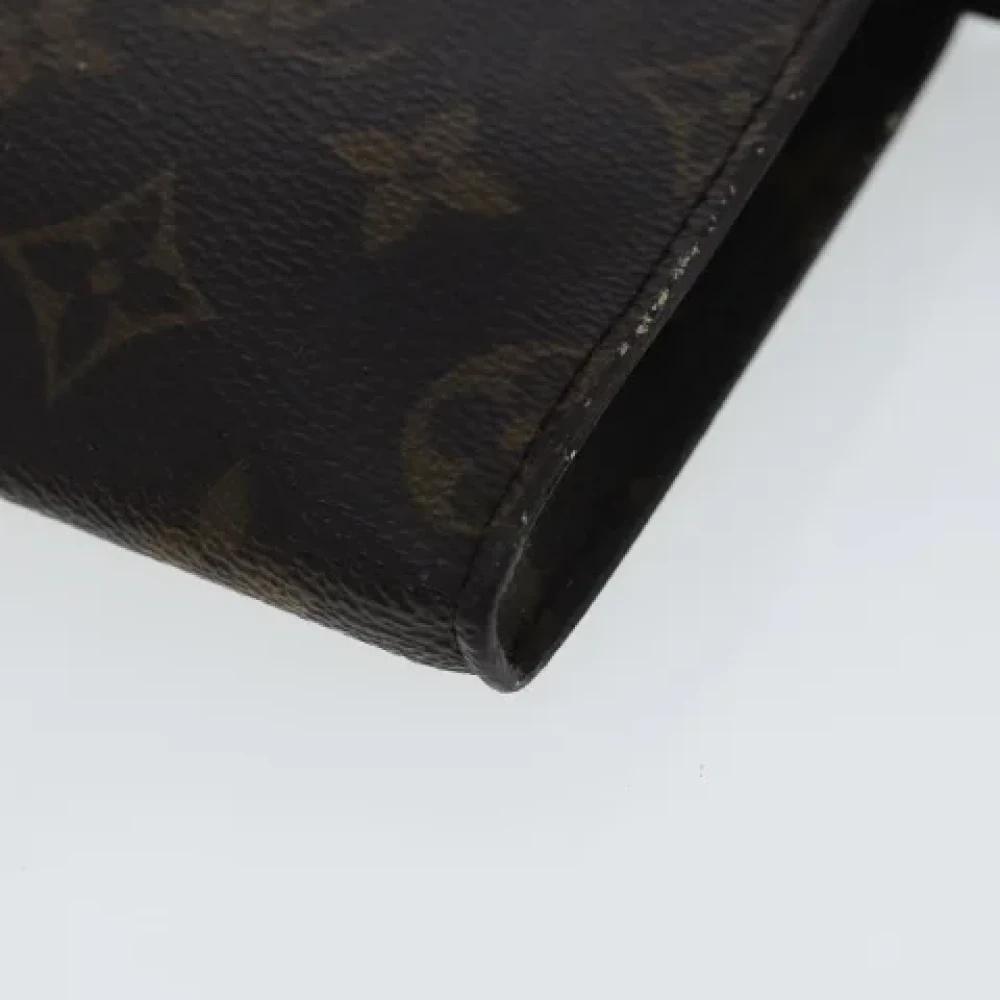 Louis Vuitton Vintage Pre-owned Canvas pouches Brown Dames