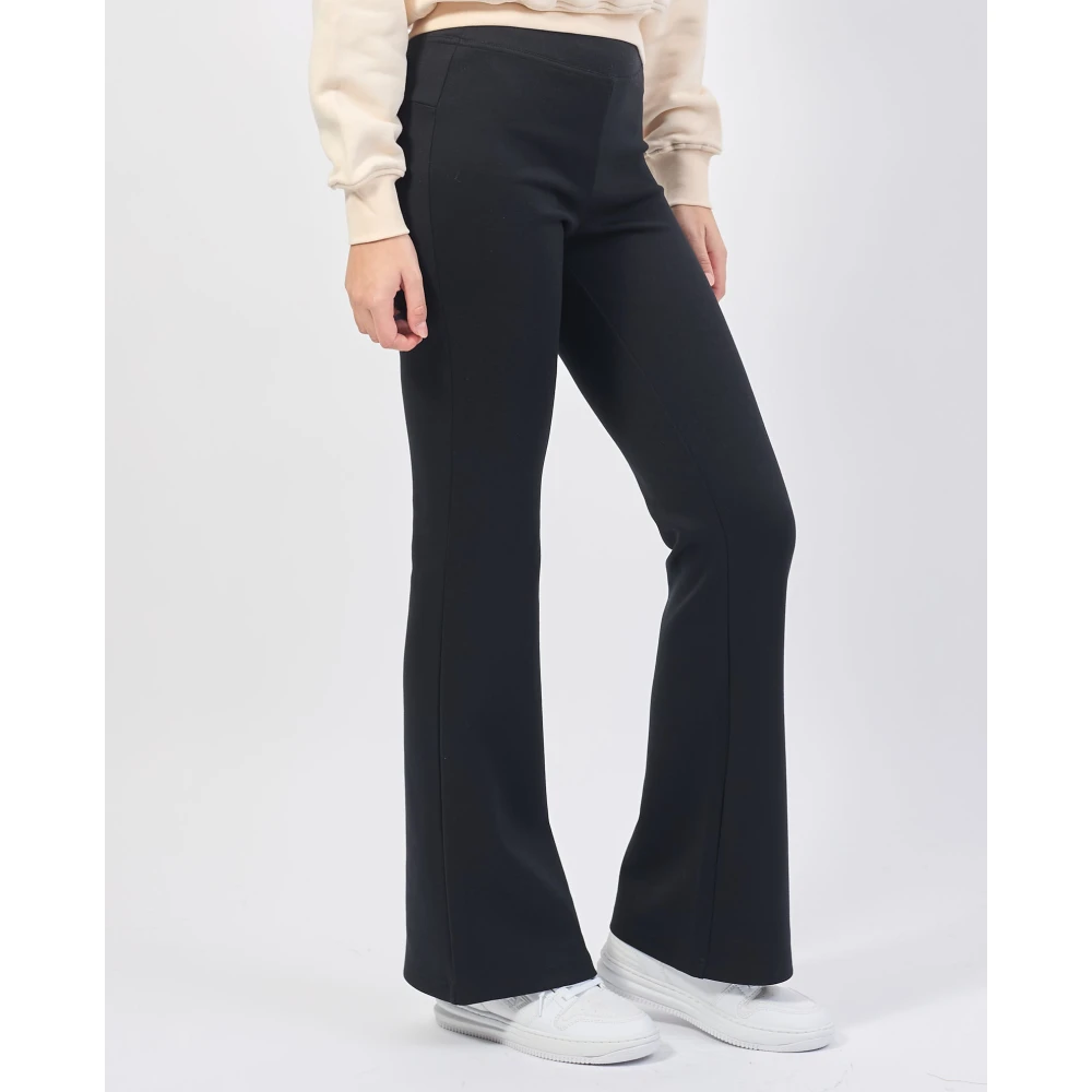 K-way Zwarte Joggers Jenny Regular Fit Black Dames