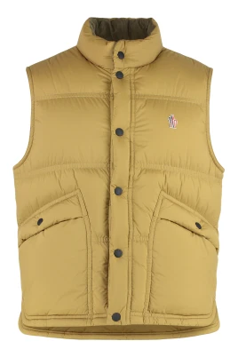 Pufferväst med fjädrar