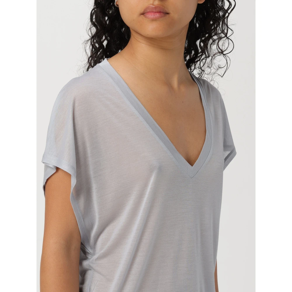Dondup Casual Katoenen T-Shirt voor Mannen White Dames