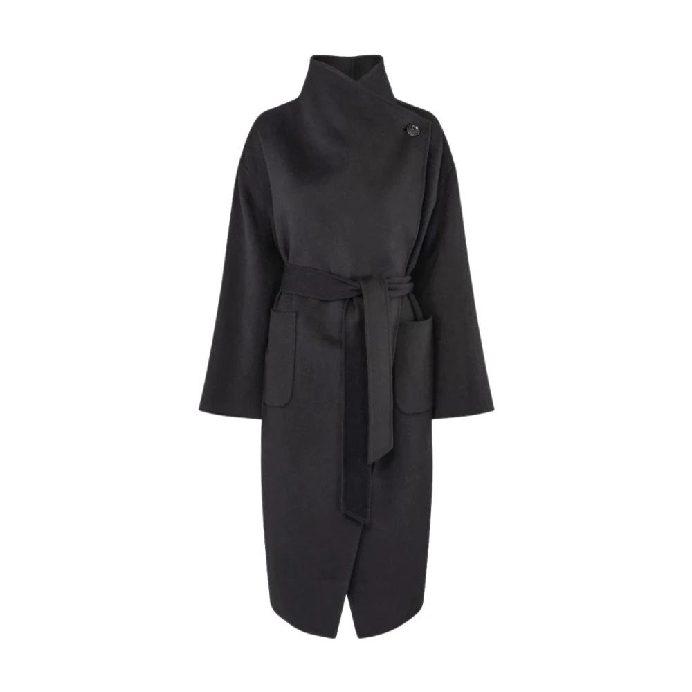 Ana Wool Coat - Black