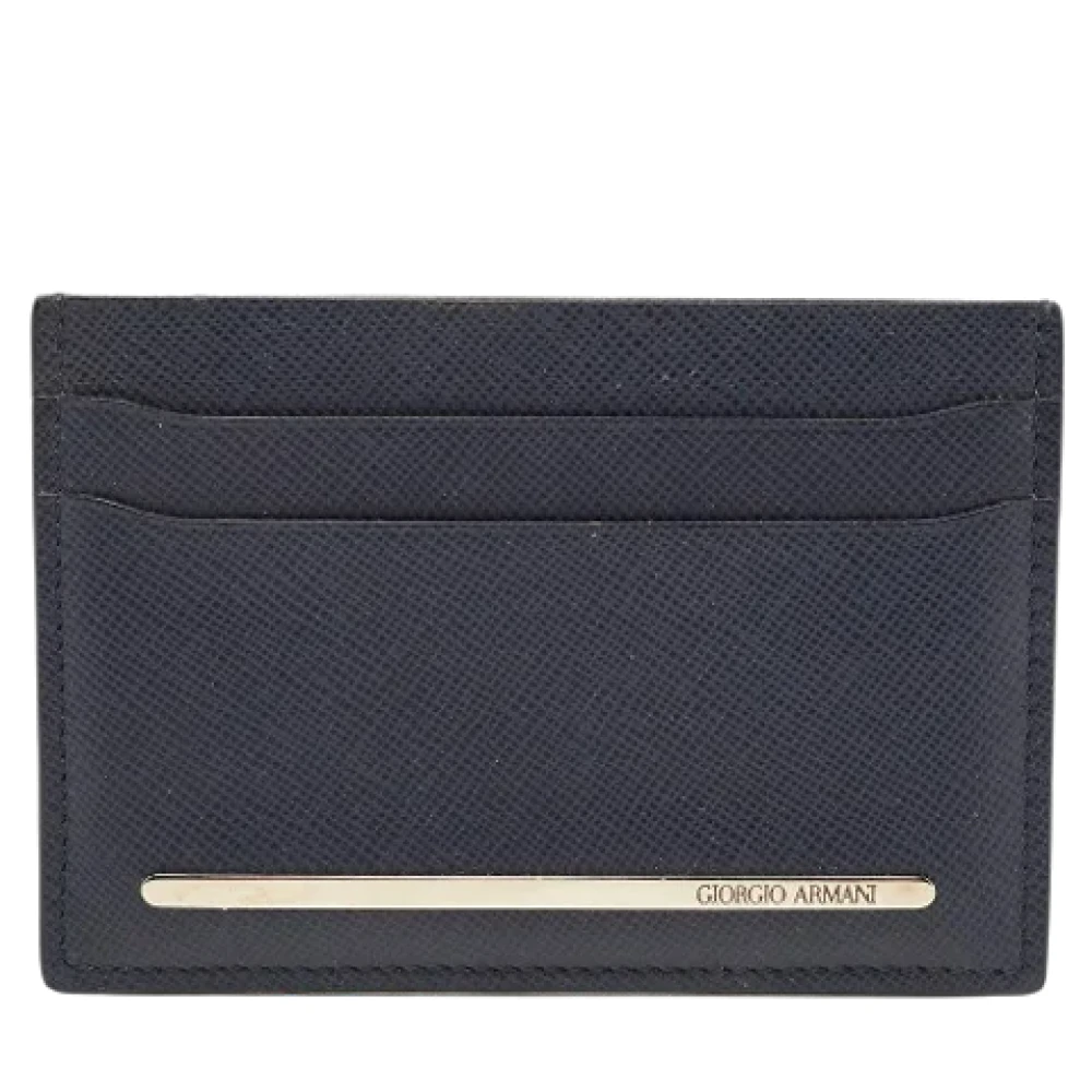 Pre-owned > Pre-owned Accessories > Pre-owned Wallets - - Armani Pre-owned - Modalova