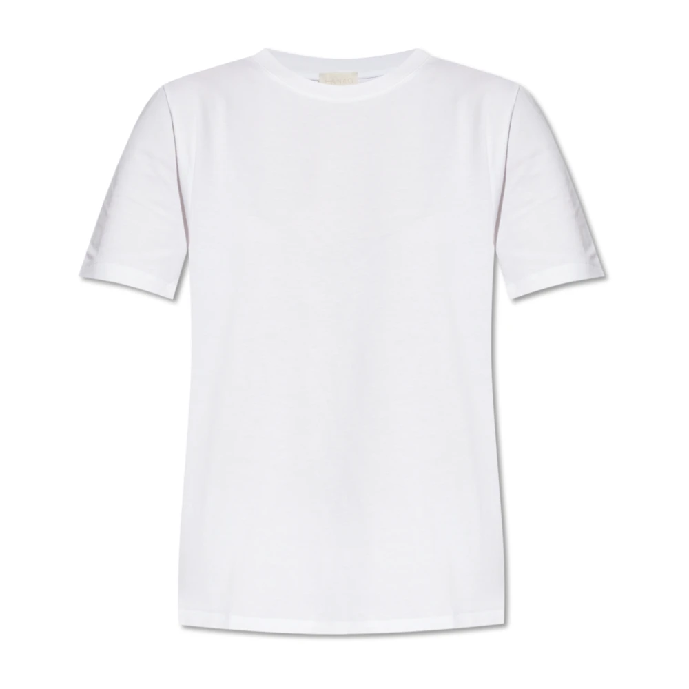 Hanro Katoenen T-shirt White Dames