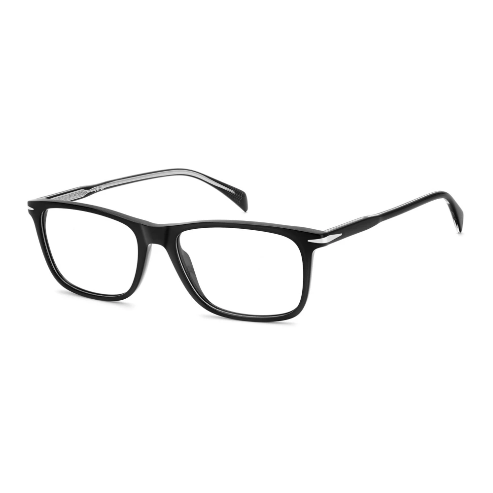Eyewear By David Beckham Unisex Black Eyeglasses - Glasses - 53 Mm - Accessories