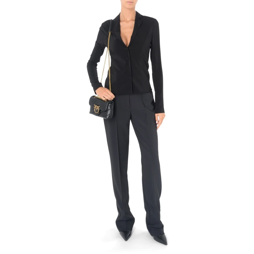 pinko Zwarte Love Baby Puff Black Dames