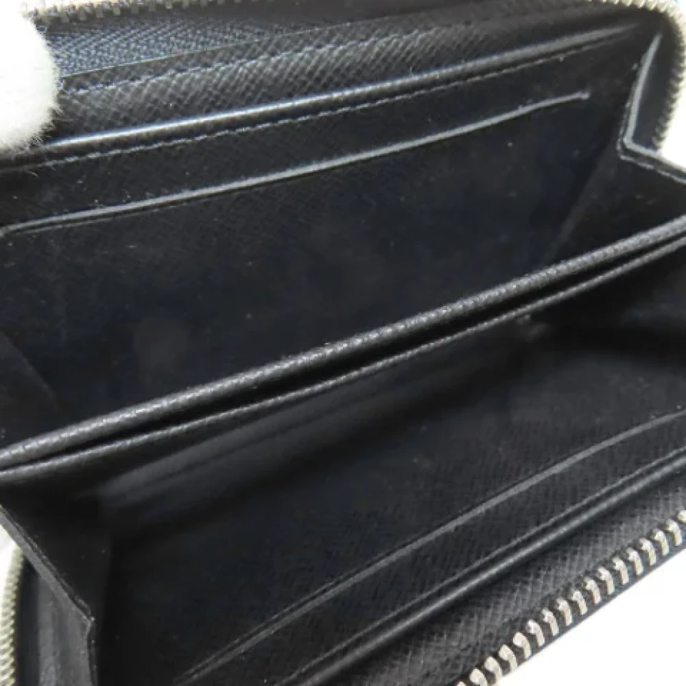 Louis Vuitton Vintage Pre-owned Canvas wallets Black Dames