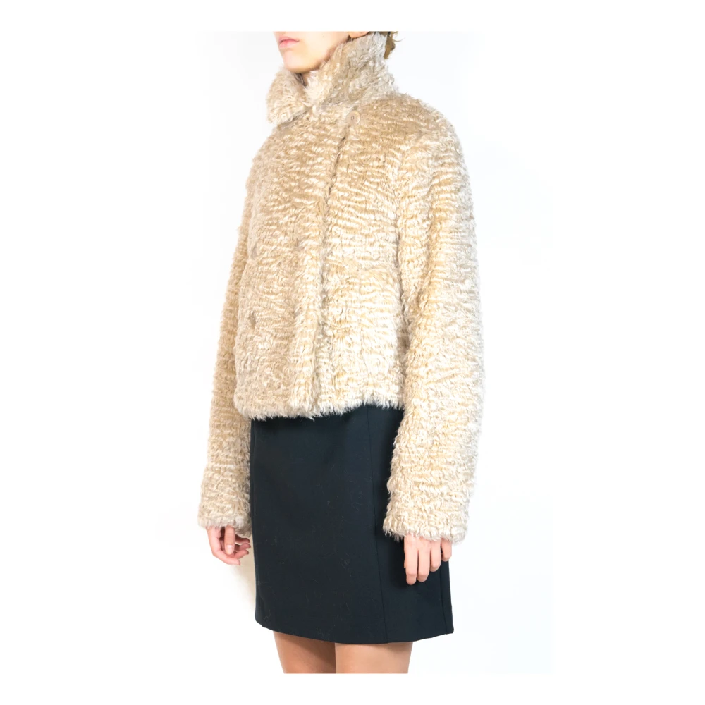 Armani Jeans Beige Licht Blouson Jack Beige Dames