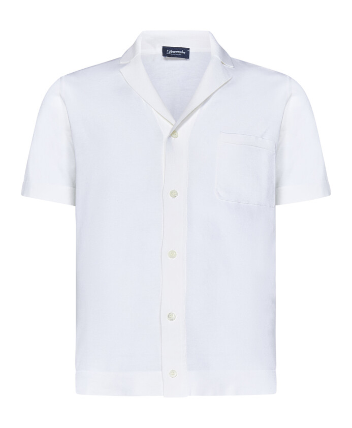 chemise-blanche-en-coton-avec-col-bowling