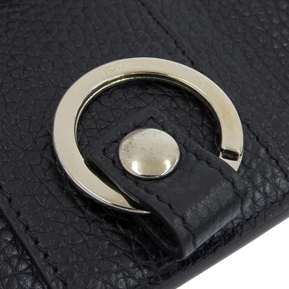 Gucci Vintage Pre-owned Leather home-office Black Dames