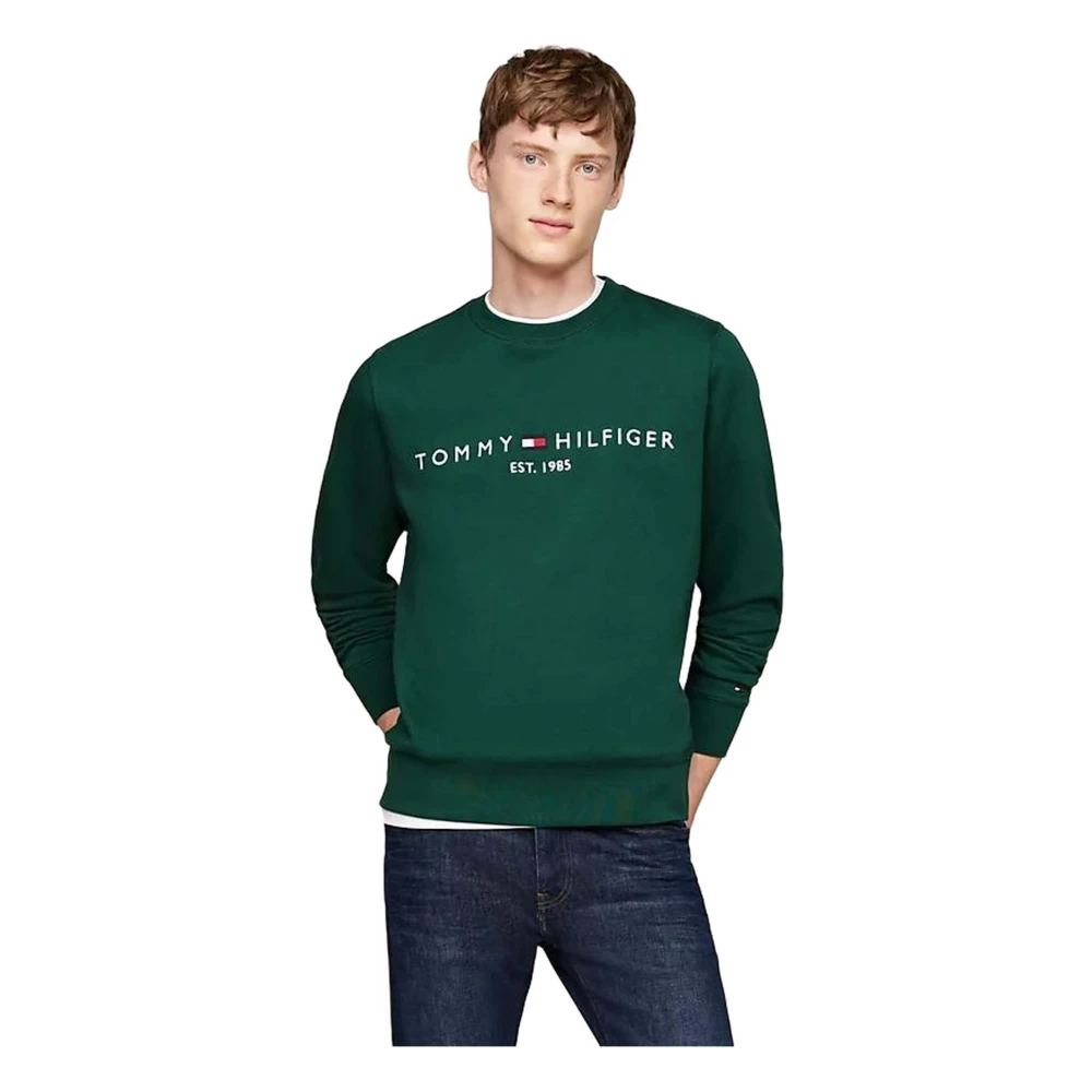 Tommy Hilfiger Hoodie Green Heren