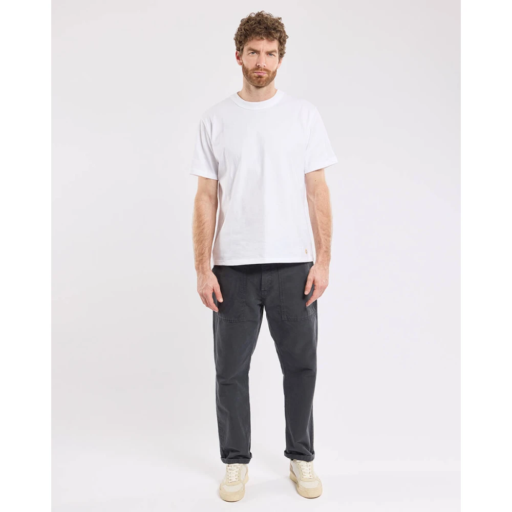 Armor-Lux Korte Mouw T-shirt White Heren