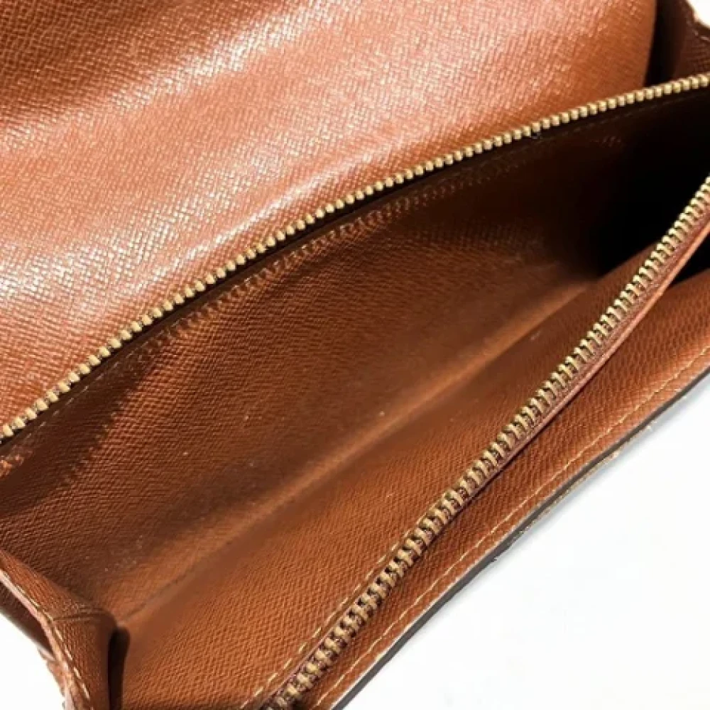 Louis Vuitton Vintage Pre-owned Canvas wallets Brown Dames