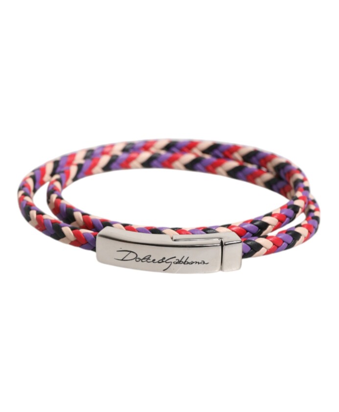 multicolor-gevlochten-leren-armband-met-dg-logo