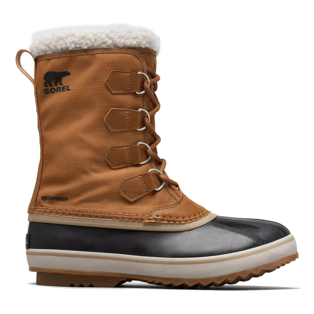 Sorel Kameelbruine Waterdichte Nylon Winterlaars