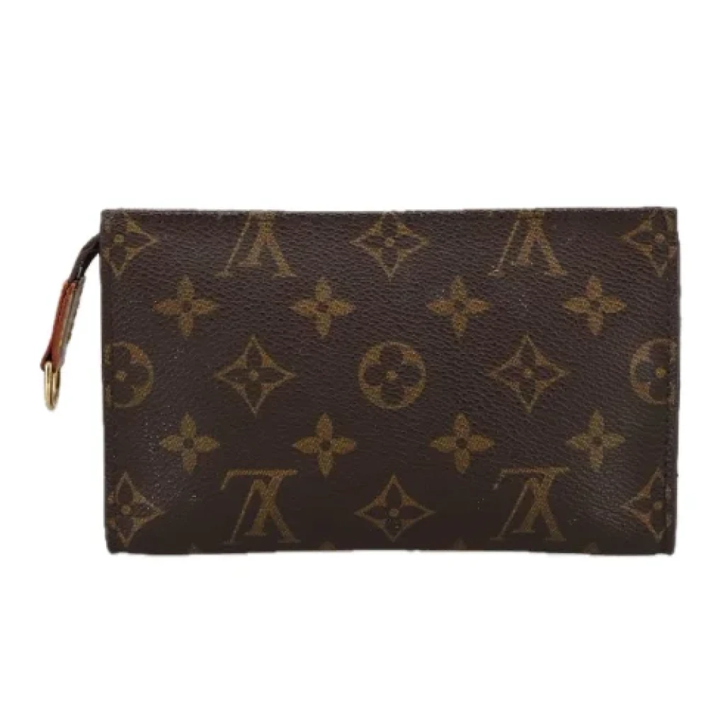 Louis Vuitton Vintage Pre-owned Canvas pouches Brown Dames