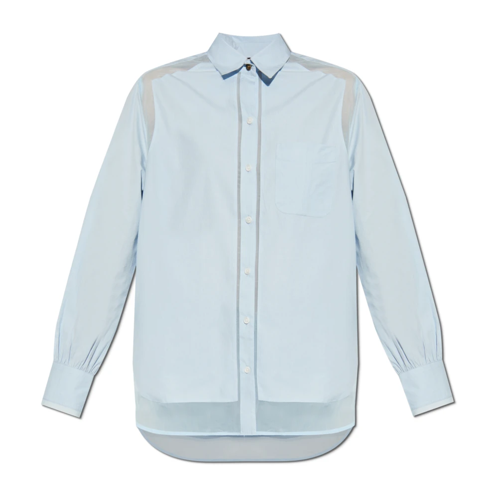 Rag & Bone Shirt Maxine Blue Dames