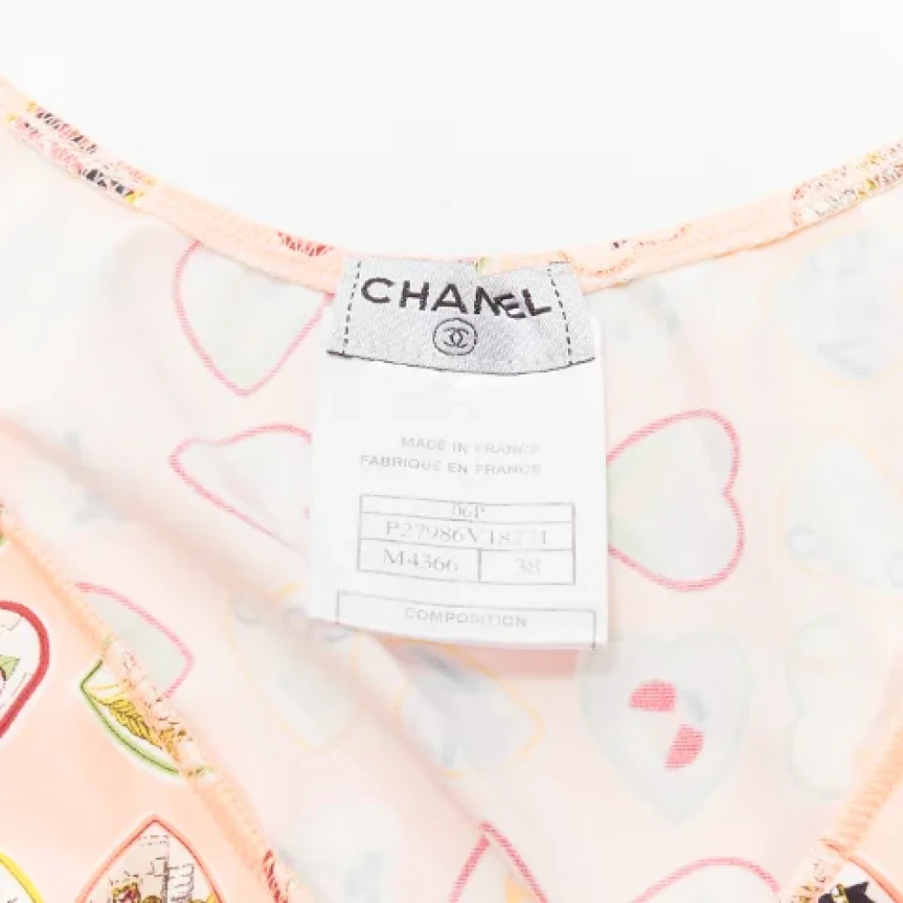Chanel Vintage Pre-owned Fabric dresses Pink Dames