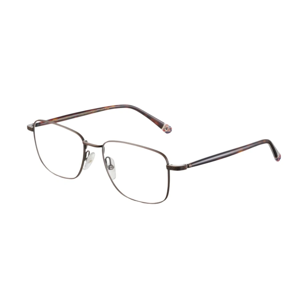 Etnia Barcelona Stijlvolle metalen zonnebril Brown Unisex