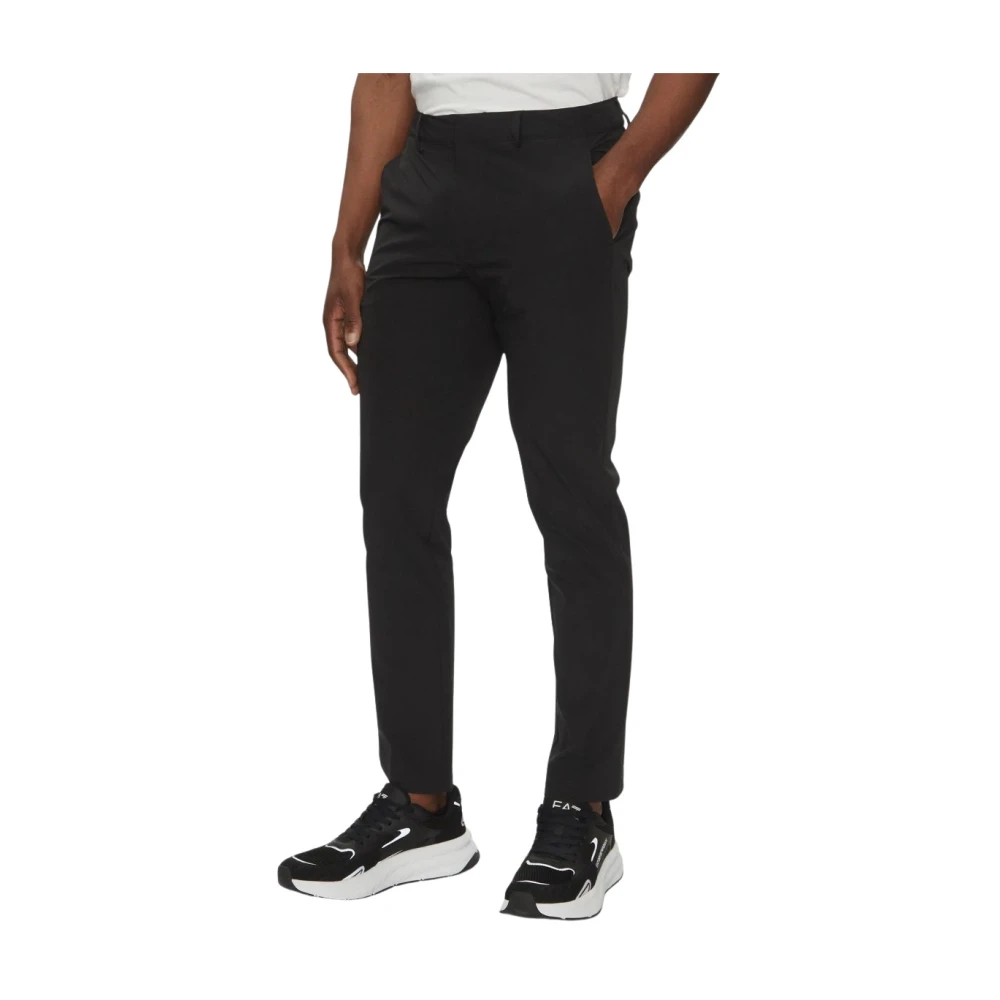 Emporio Armani Ea7 Hombre Negro Pantalones, Talla: L