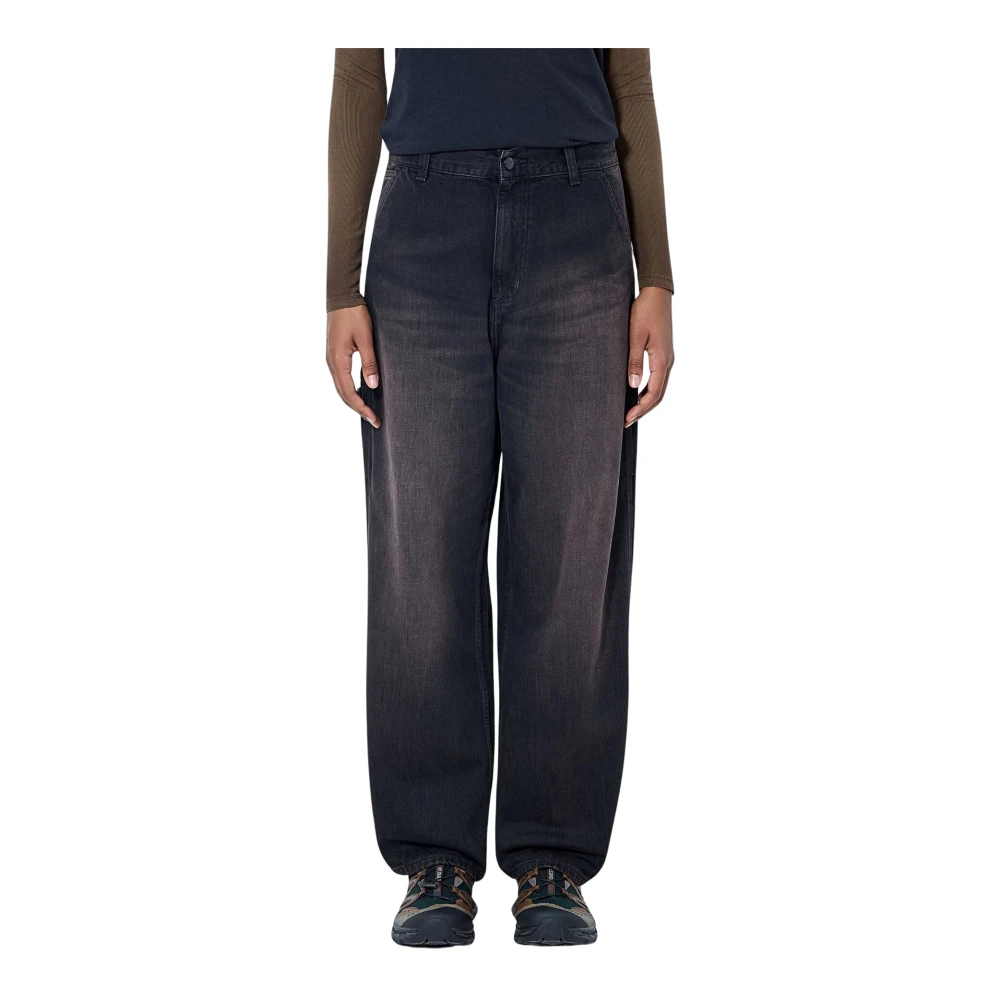 Carhartt Wip Brandon Single Knee Pants - Woman Pants Black Xs - Immagine 3