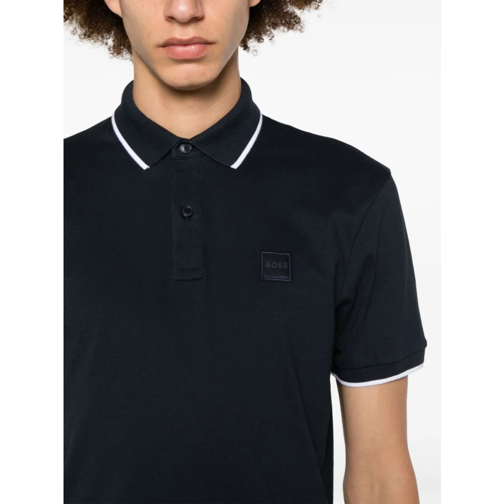 Hugo Boss Blauwe T-shirts en Polos Blue Heren