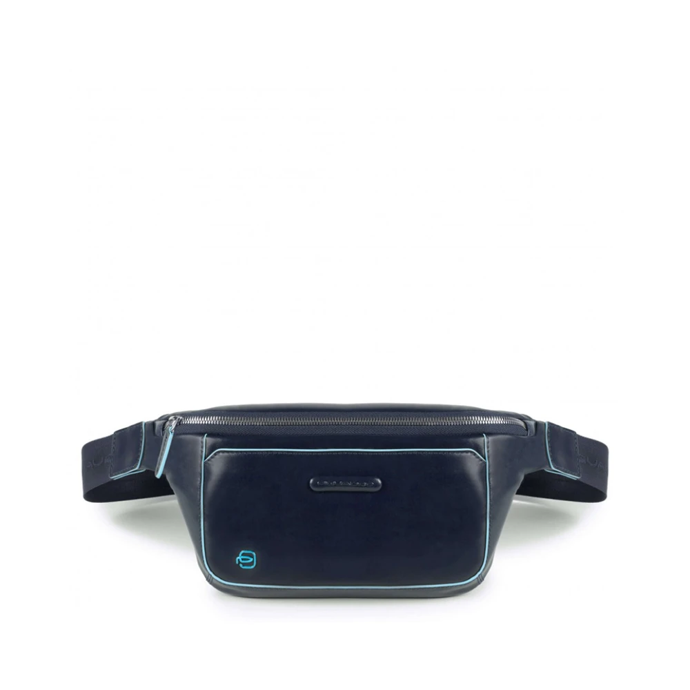 Piquadro Men's Blue Belt Bags - Bum Bags - One Size - Bags