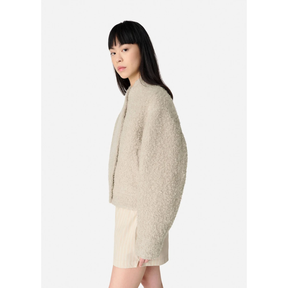 Axel Arigato Goya Textuur Jas Beige Dames