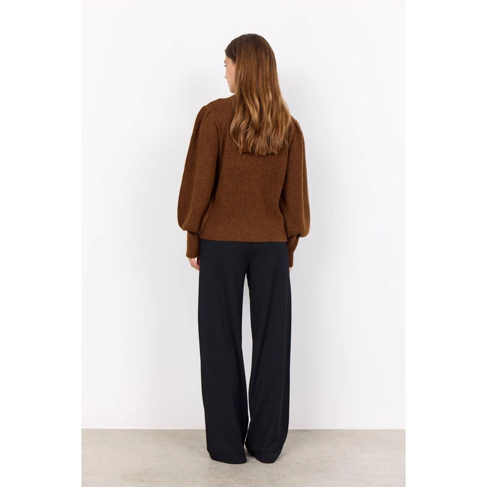 Soyaconcept Nessie Bruine Trui Brown Dames