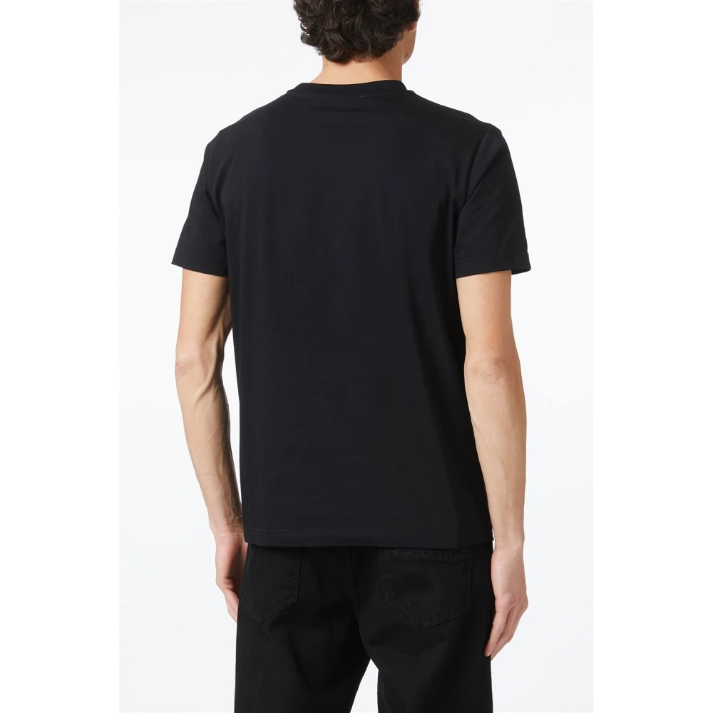 Iceberg Zwart Katoen Regular Fit T-Shirt Black Heren