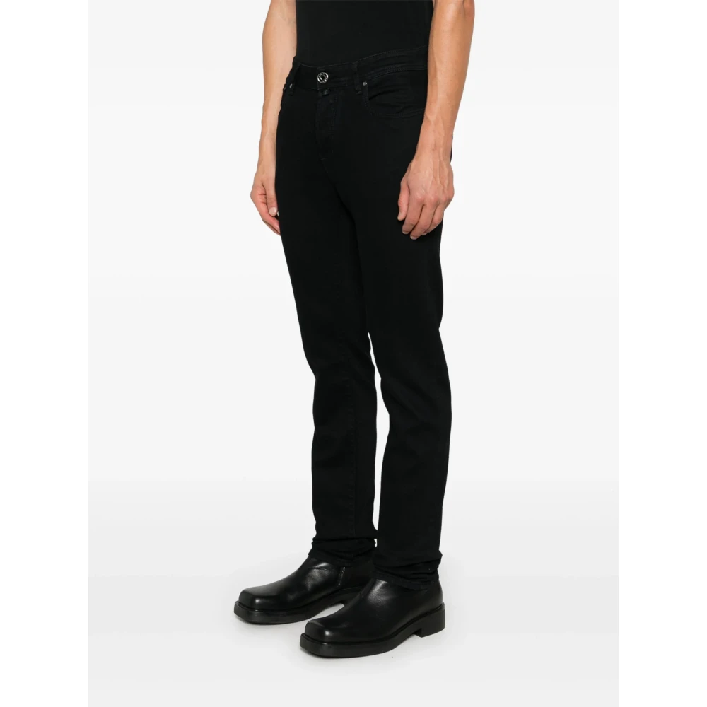 Jacob Cohën Bard Katoenmix Jeans Black Heren
