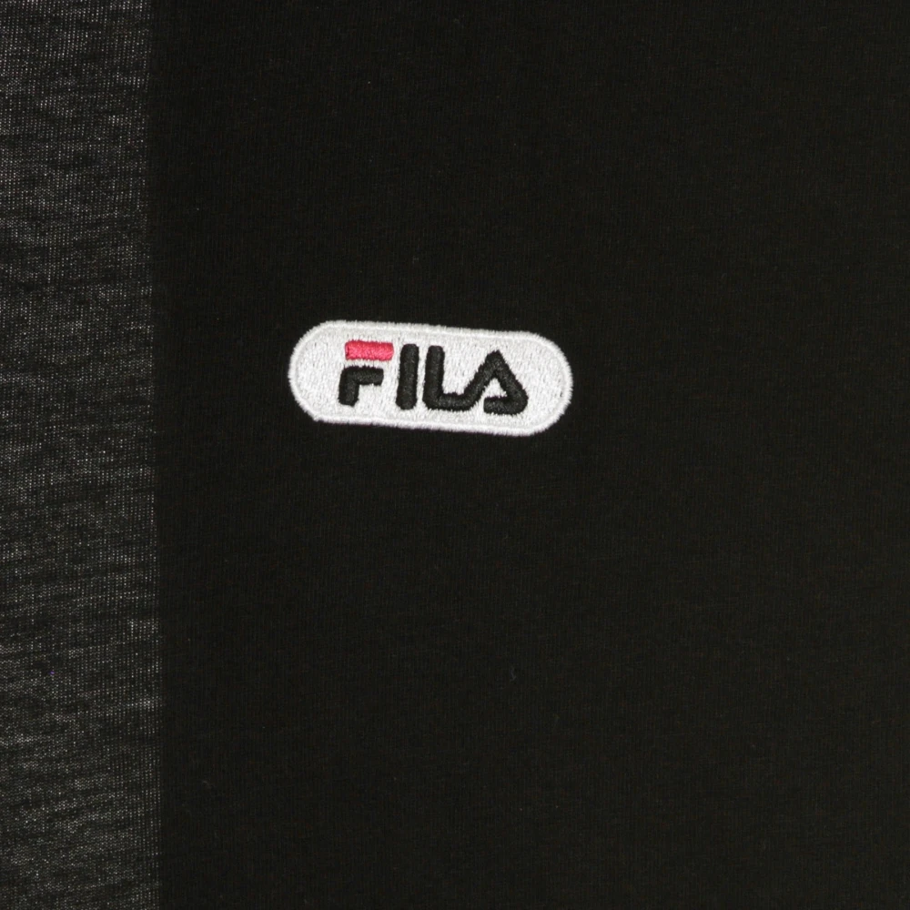 Fila Geblokkeerd Tee Heren T-shirt Zwart Groen Wit Multicolor Heren