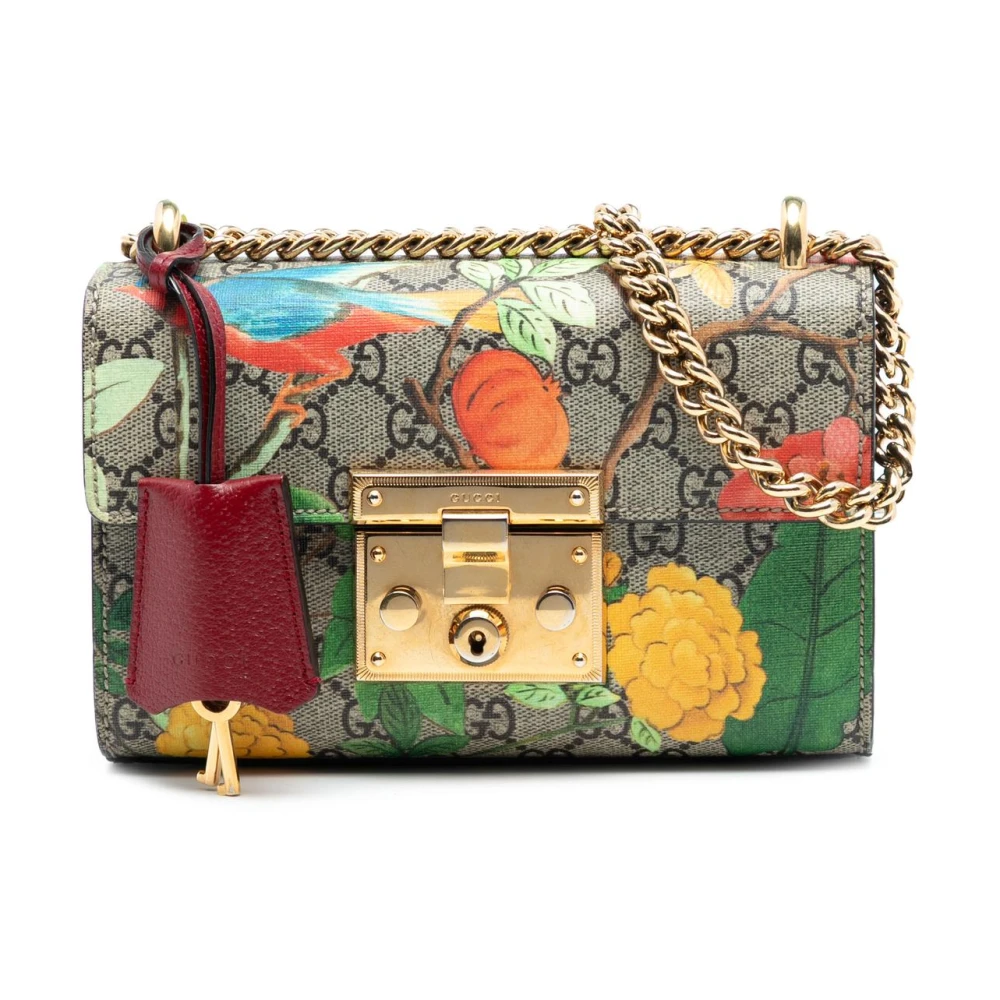 Gucci Vintage Donna Multicolor Pre-Owned Borsa A Tracolla Ophidia Gg Supreme Canvas