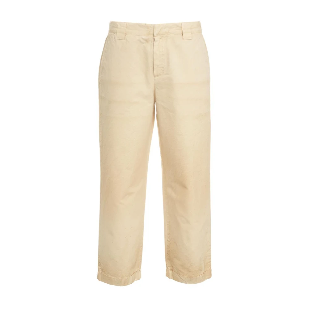 Trousers > Cropped Trousers - - Golden Goose - Modalova