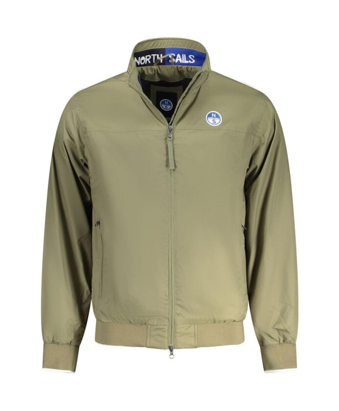green-polyamide-jacket-with-multiple-pockets