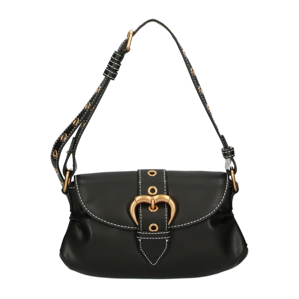 pinko Zwarte tassen Unieke stijl Black Dames