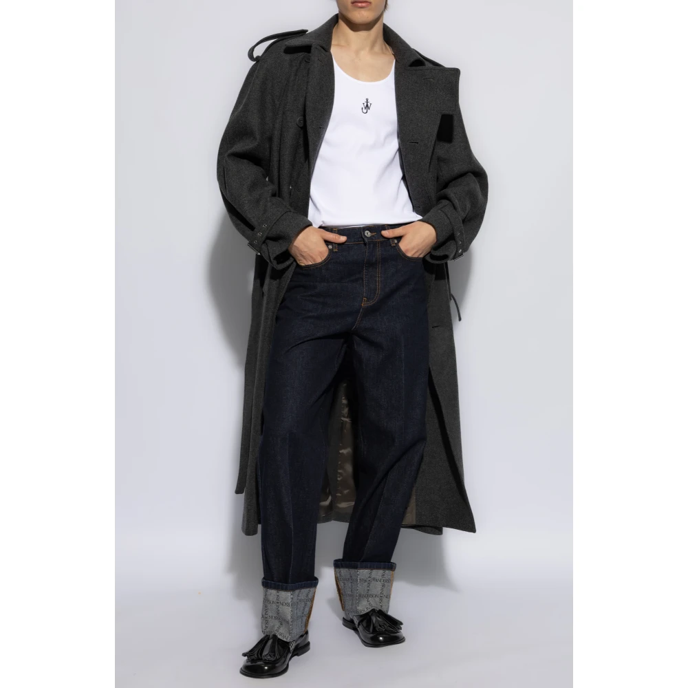 JW Anderson Wollen jas Gray Heren