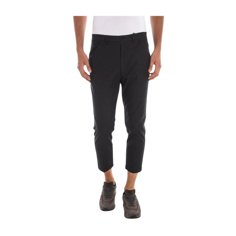 Trousers > Cropped Trousers - - Daniele Alessandrini - Modalova