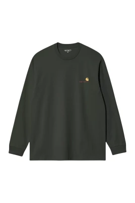 L/S American Script T-Shirt