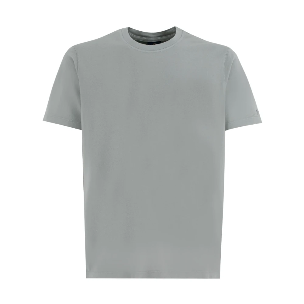 Bomull Crewneck T-skjorte for Menn