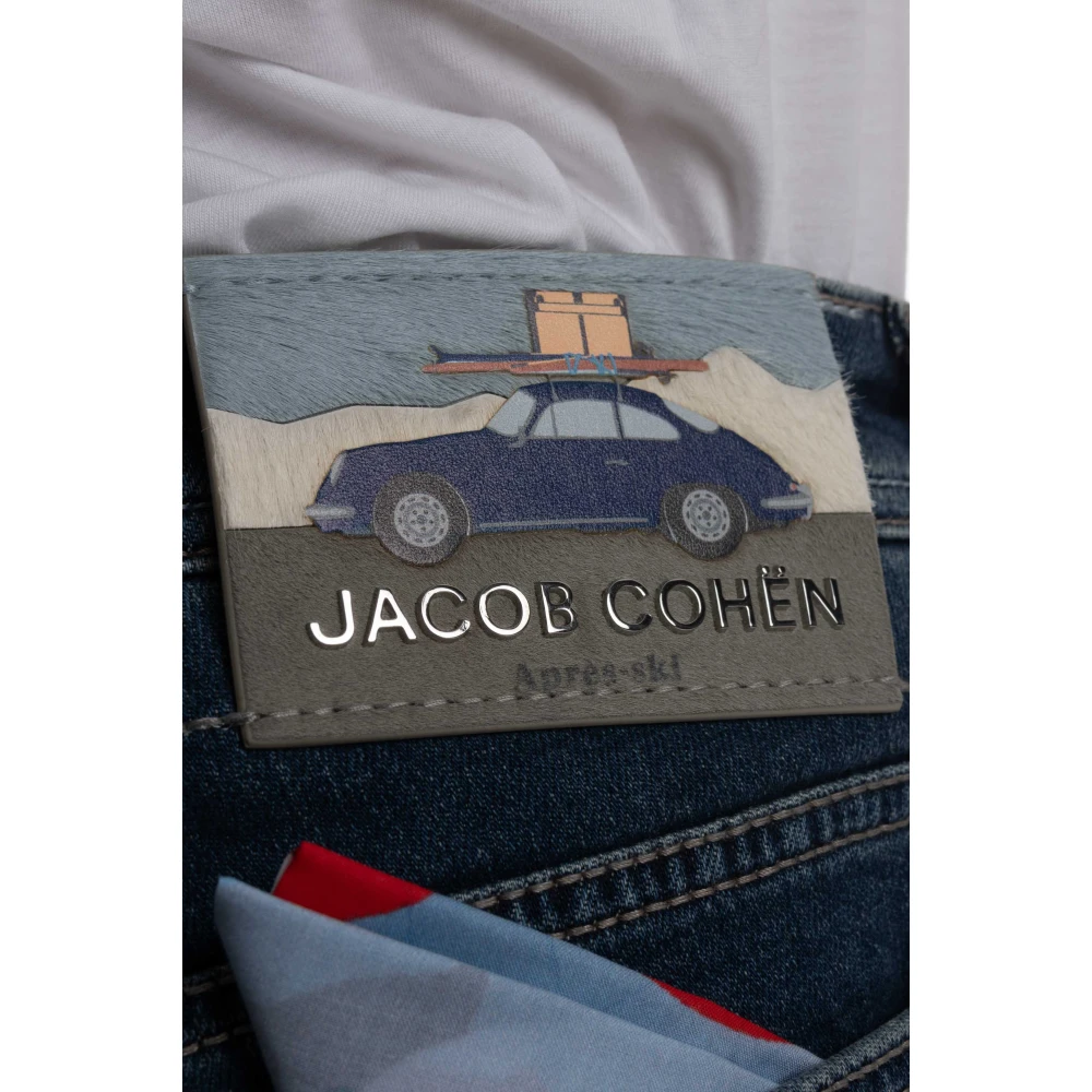 Jacob Cohën Luxe Denim Jeans Bard Fit Blue Heren