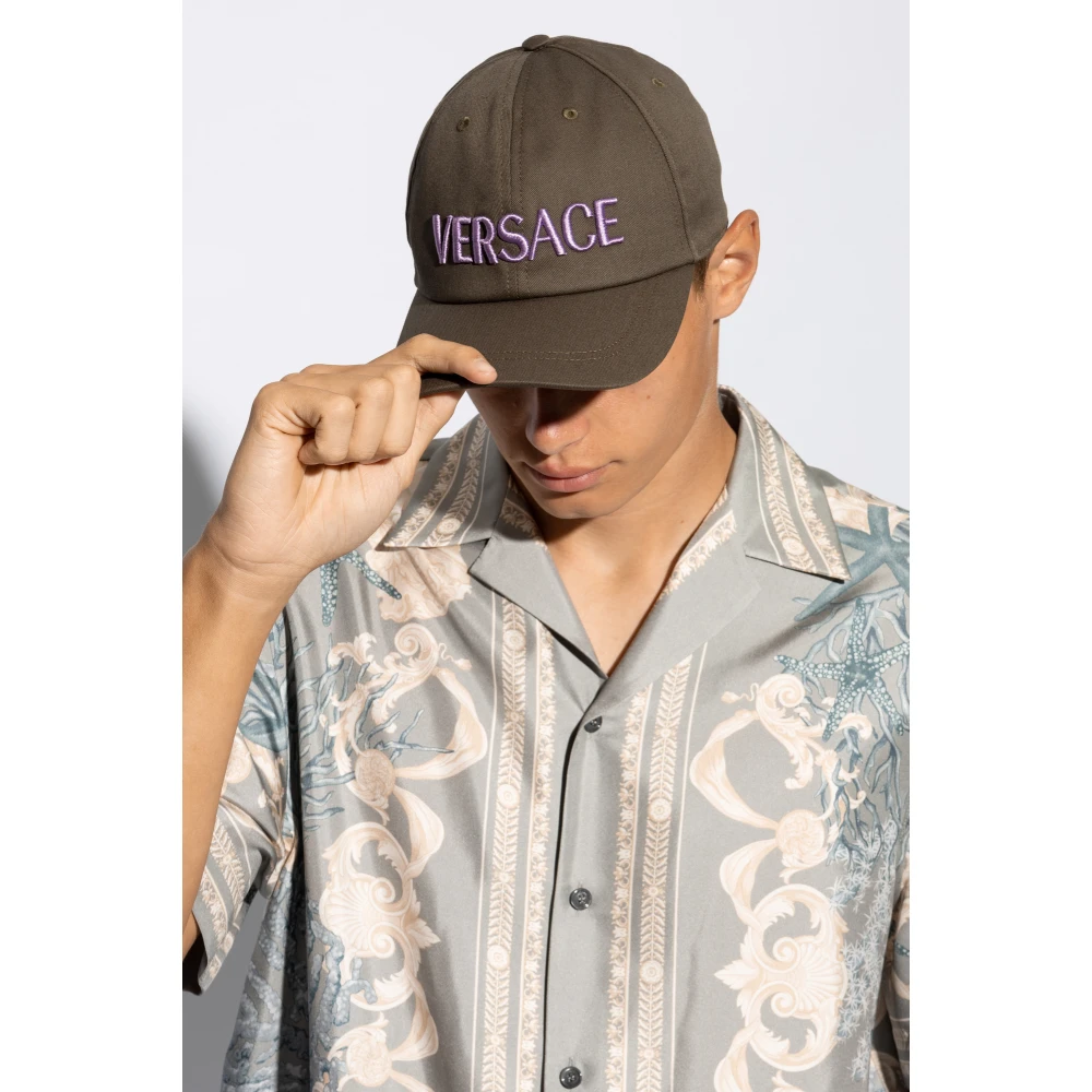 Versace Baseball cap Gray Heren