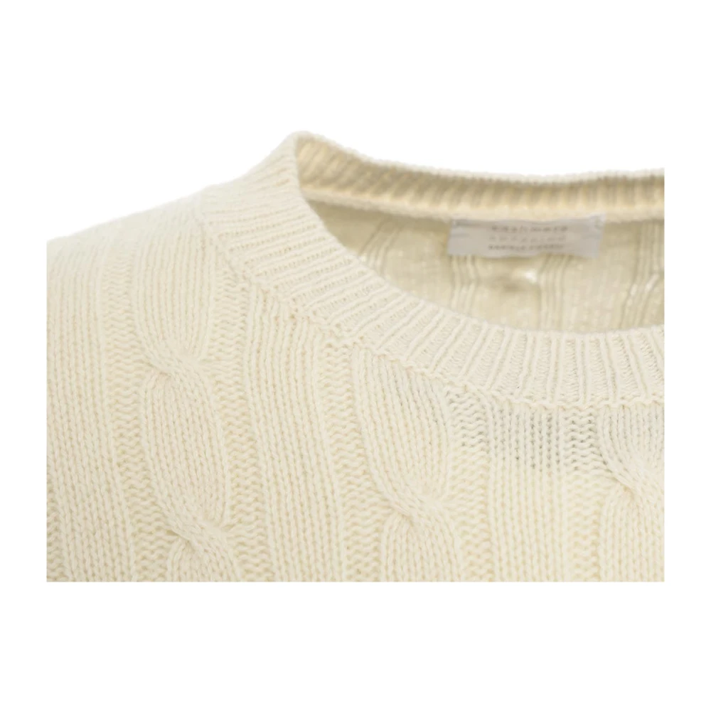 Daniele Fiesoli Witte Gebreide Kleding voor Mannen Aw24 Beige Heren