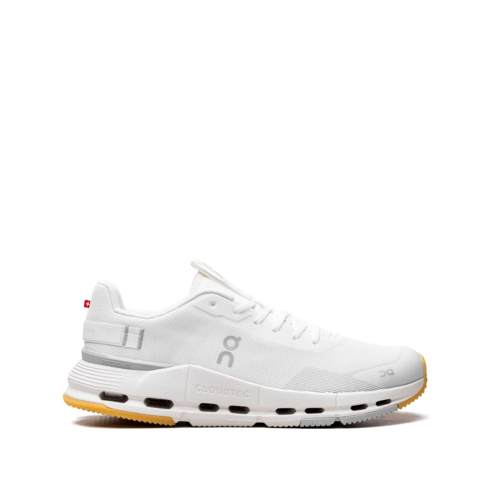 On Donna White,Ivory Sneakers W Cloudnova Form 2 White/ Ivory Eur 39 - Immagine 4