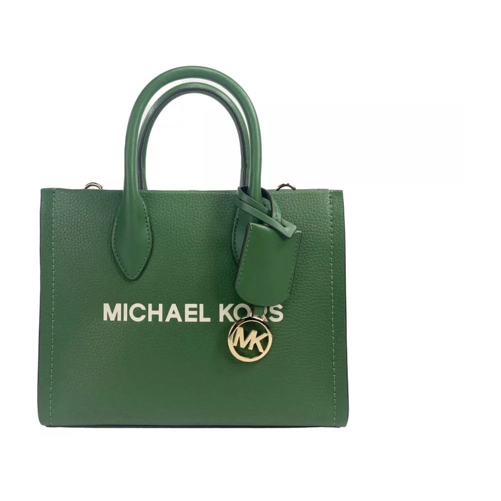 Michael Kors Mirella Small Top Zip Shopper Tas Green Dames