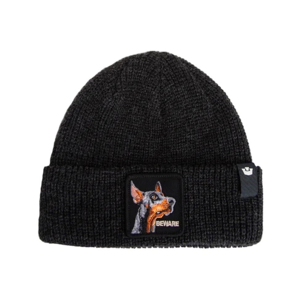 Goorin Bros Black Accessories, Female, One Size, Beware Doberman Beanie