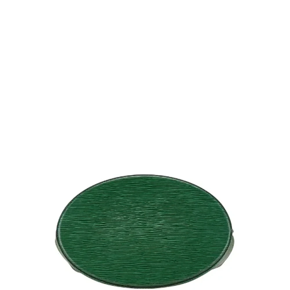 Louis Vuitton Vintage Pre-owned Leather shoulder-bags Green Dames