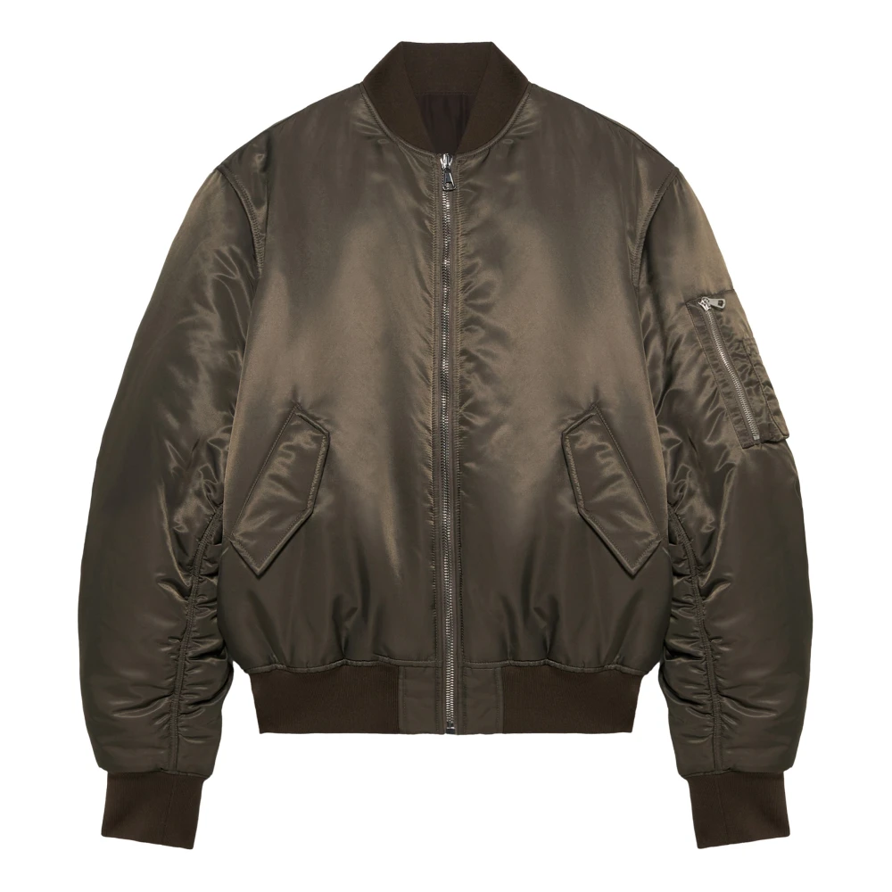 1989 Studio Gewatteerde jas Brown Heren