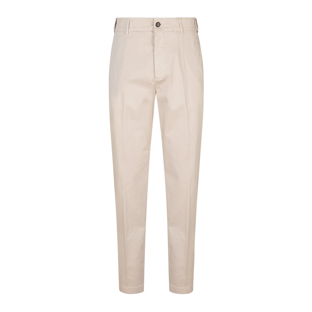 Eleventy Hombre Beige - Chino Cintura Elástica - Trousers - S - Chino Cintura Elástica