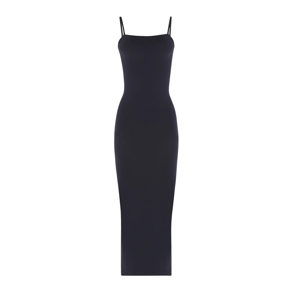 Wolford Black Midi Dresses, Female, M, Fatal Dress